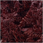 JAM Paper® Colored Crinkle Cut Shred Tissue Paper, 2 oz, Burgundy, Sold Individually (1192442)