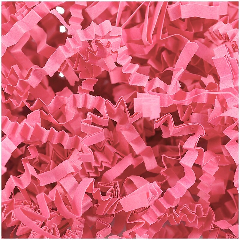 JAM Paper Colored Crinkle Paper, Hot Pink (1192448) image 1