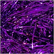 JAM Paper® Crinkle Cut Shred Tissue Paper Filler, Metallic Purple, 1 oz, Sold Individually (212020968)