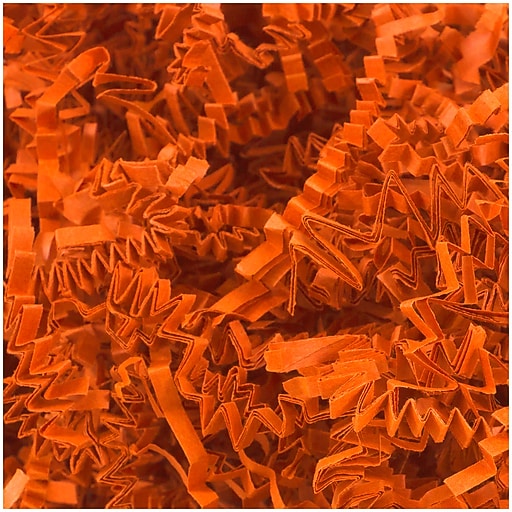 JAM Paper Colored Crinkle Paper, Orange (1192463) | Staples