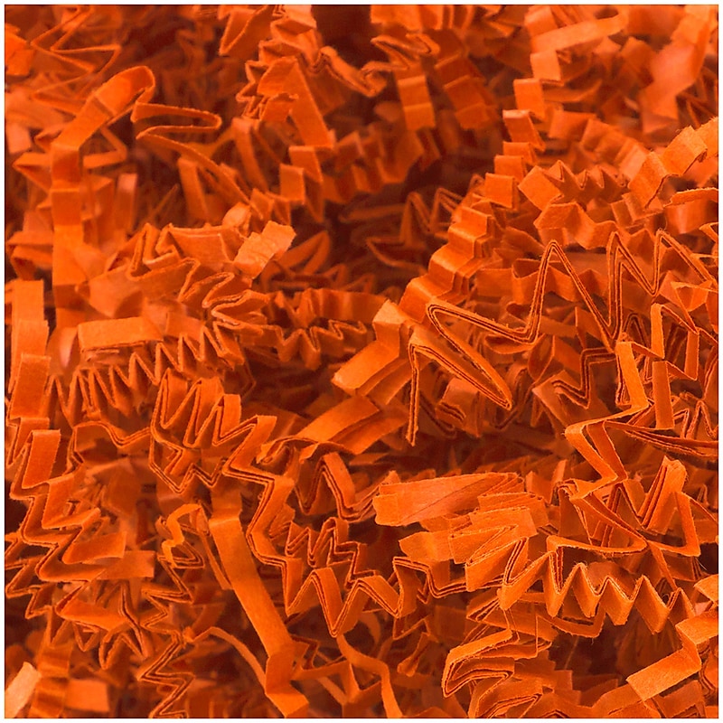 JAM Paper Colored Crinkle Paper, Orange (1192463) image 1