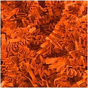 JAM Paper® Colored Crinkle Cut Shred Tissue Paper, 2 oz, Orange, Sold Individually (1192463)