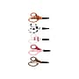 Fiskars MVP 5.25" Kid's Scissors, Pointed Tip, Assorted Colors (134302-1004)~#|#~sp79684381_sc7