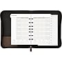 AT-A-GLANCE Starter Set 5.5" x 8.5" Personal Organizer, Faux Leather, Distressed Brown (031-0140-04)~#|#~sp80060115_sc7