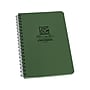 Rite In The Rain All-Weather 1-Subject Pocket Notebook, 4.88" x 7", Graph Ruled, 32 Sheets, Green (973)~#|#~sp80060194_sc7