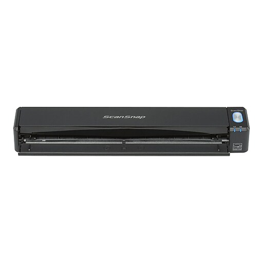 Fujitsu ScanSnap IX100 PA03688B505 Wireless Portable Scanner, White at