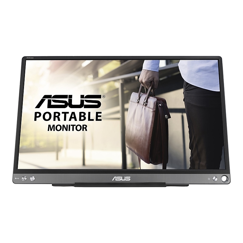 Asus ZenScreen 15.6" 60 Hz LED Portable Monitor, Dark Gray (MB16ACE) image 1