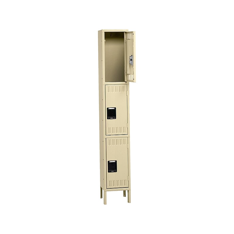 Tennsco 78" 3-Tier Sand Storage Locker (TTS-121224-1-SND) image 1
