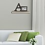 Eden Grove Floating Single Wall Shelf, 24"W, Driftwood (0191903)~#|#~sp80653625_sc7