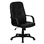 Flash Furniture Holly Vinyl Swivel High Back Executive Office Chair, Black (H8021)~#|#~sp80657319_sc7