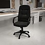 Flash Furniture Holly Vinyl Swivel High Back Executive Office Chair, Black (H8021)~#|#~sp80657320_sc7