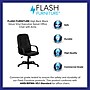 Flash Furniture Holly Vinyl Swivel High Back Executive Office Chair, Black (H8021)~#|#~sp80657322_sc7