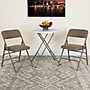 Flash Furniture Hercules Banquet/Reception Folding Fabric Chairs, Beige, 4/Pack (BELNICK INC (NSP))~#|#~sp80657323_sc7