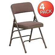 Flash Furniture Hercules Fabric Banquet/Reception Folding Chairs, Beige 4/Pack (4-HA-MC309AF-BGE-GG)