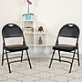Flash Furniture Hercules Vinyl Nesting & Folding Chair, Black, 4/Pack (4HAMC705AV3BK)~#|#~sp80657468_sc7