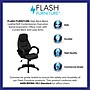 Flash Furniture Leonard Ergonomic LeatherSoft Swivel High Back Executive Office Chair, Black (HHLC0005HI1B)~#|#~sp80657555_sc7