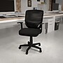 Flash Furniture Norris Ergonomic Mesh Swivel Mid-Back Tapered Back Task Office Chair, Black (LFW95ABK)~#|#~sp80657995_sc7