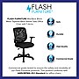 Flash Furniture Norris Ergonomic Mesh Swivel Mid-Back Tapered Back Task Office Chair, Black (LFW95ABK)~#|#~sp80657997_sc7
