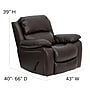 Flash Furniture LeatherSoft Rocker Recliners Brown (MENDA343991BRN)~#|#~sp80658009_sc7