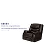 Flash Furniture Plush 42"H Leather Rocker Recliner, Brown~#|#~sp80658012_sc7