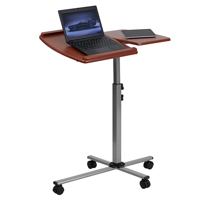Flash Furniture 29" Laminate Laptop Desks Cherry (NANJN2762) image 1