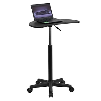 Flash Furniture 25" Laminate Laptop Desks Black (NANJN2792)