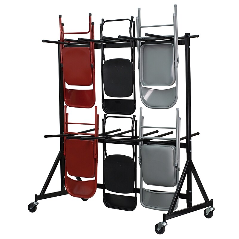 Flash Furniture Hanging Folding Chair Truck, Black image 1