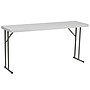 Flash Furniture Kathryn Folding Table, 60" x 18", Granite White (RB1860)~#|#~sp80658049_sc7