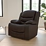 Flash Furniture Plush 42"H Leather Rocker Recliner, Brown~#|#~sp80658067_sc7