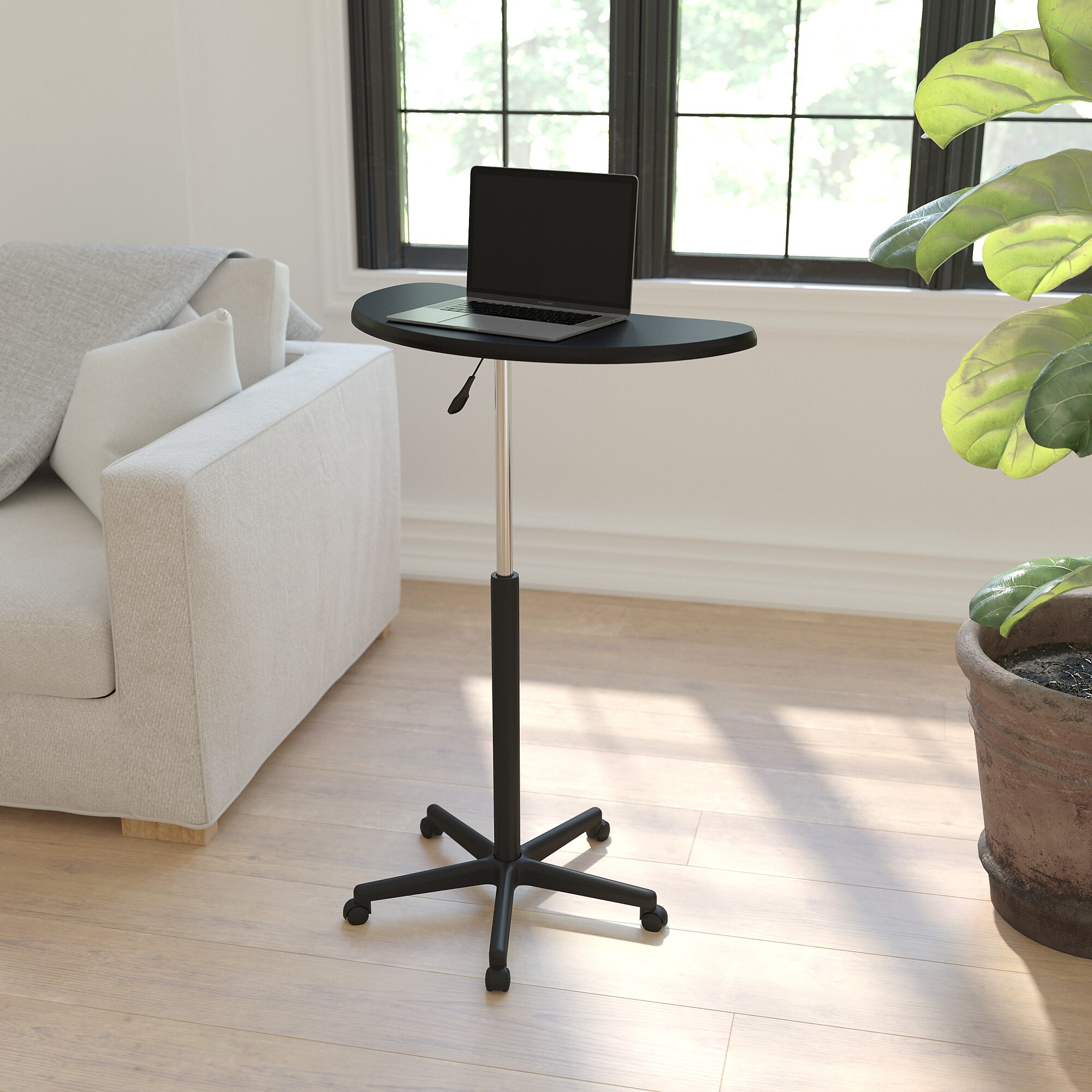 Flash Furniture 25″ Laminate Laptop Desks Black (NANJN2792) Sansujyuku sansujyuku.com