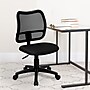 Flash Furniture Alber Armless Ergonomic Mesh Swivel Mid-Back Task Office Chair, Black (WLA277BK)~#|#~sp80658275_sc7