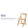 Flash Furniture HERCULES™ Wood Armless Folding Chair, Natural, 4/Pack (4XF2903NATURAL)~#|#~sp80658392_sc7