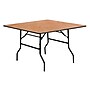 Flash Furniture Gerry Folding Table, 48" x 48", Natural (YTWFFT48SQ)~#|#~sp80658742_sc7