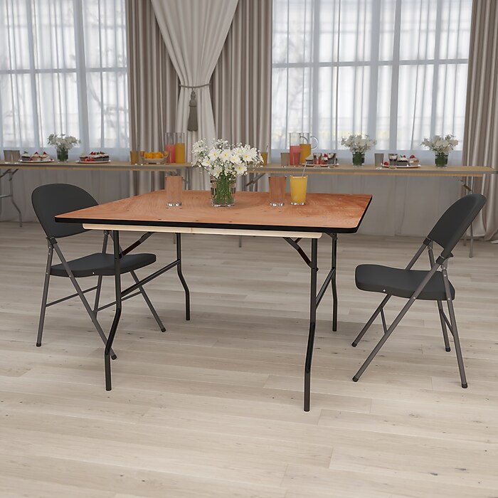 WAQ × DOORS　FOLDING WOOD TABLE Wood Folding Table 18