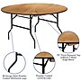 Flash Furniture Furman Folding Table, 60" x 60", Natural (YTWRFT60TBL)~#|#~sp80658749_sc7