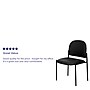 Flash Furniture Tania Vinyl Stackable Side Reception Chair, Black (BT5151VINYL)~#|#~sp80658893_sc7