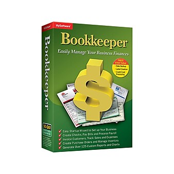 MySoftware Bookkeeper for 1 User, Windows, Download (10001-E20)