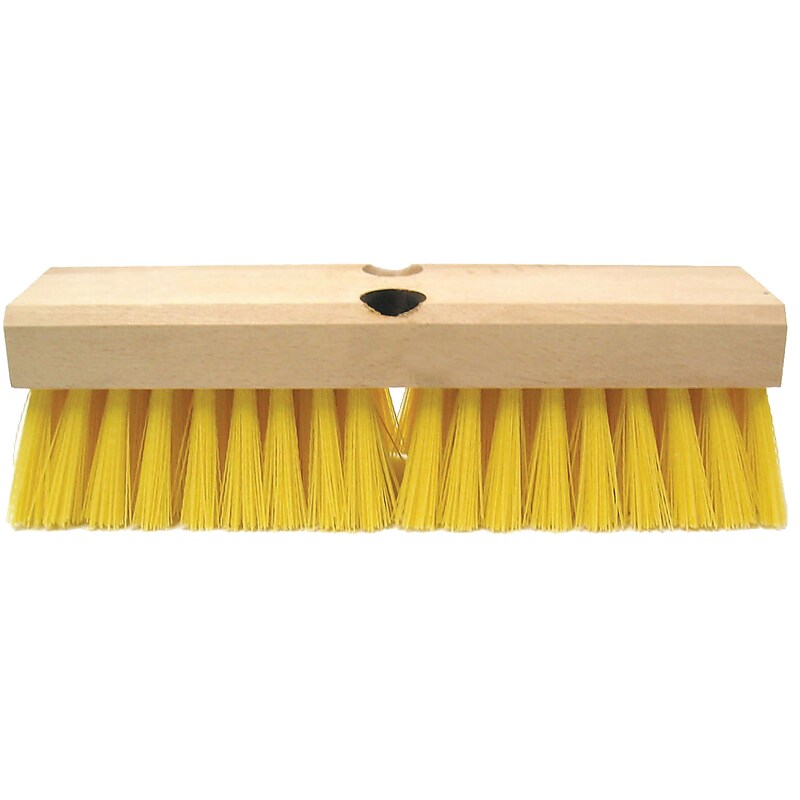 Weiler 10" Polypropylene Bristle Scrub Brush (804-44434) image 1