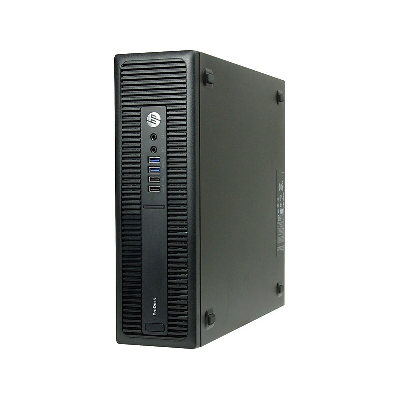 HP ProDesk 600 G2 Refurbished Desktop Computer, Intel Core i5-6500, 8GB RAM, 256GB SSD (ST2-20805) image 1