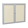 Ghent Vinyl Enclosed Bulletin Board, Aluminum Frame, 4' x 3' (PA23648VX-185)~#|#~sp81031312_sc7