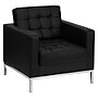 Flash Furniture Hercules Lacey Leather Accent Chair, Black (ZBLACEY8312CHBK)~#|#~sp81130827_sc7