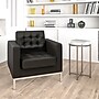 Flash Furniture Hercules Lacey Leather Accent Chair, Black (ZBLACEY8312CHBK)~#|#~sp81130828_sc7