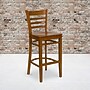 Flash Furniture HERCULES Series Traditional Wood Ladder Back Restaurant Barstool, Cherry Wood (XUW05BARCHY)~#|#~sp81131737_sc7