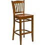 Flash Furniture HERCULES Series Traditional Wood Vertical Slat Back Restaurant Barstool, Cherry Wood (XUW08BARCHY)~#|#~sp81131767_sc7