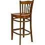 Flash Furniture HERCULES Series Traditional Wood Vertical Slat Back Restaurant Barstool, Cherry Wood (XUW08BARCHY)~#|#~sp81131772_sc7