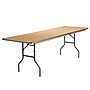 Flash Furniture Fielder Folding Table, 96" x 30", Birchwood (XA3096BIRCHM)~#|#~sp81131837_sc7