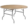 Flash Furniture Fielder Folding Table, 60" x 60", Birchwood (XA60BIRCHM)~#|#~sp81131843_sc7