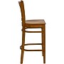 Flash Furniture HERCULES Series Traditional Wood Vertical Slat Back Restaurant Barstool, Cherry Wood (XUW08BARCHY)~#|#~sp81131864_sc7