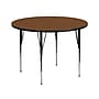 Flash Furniture Wren 42'' Round Activity Table, Height Adjustable, Oak (XUA42RNDOAKHA)~#|#~sp81133163_sc7