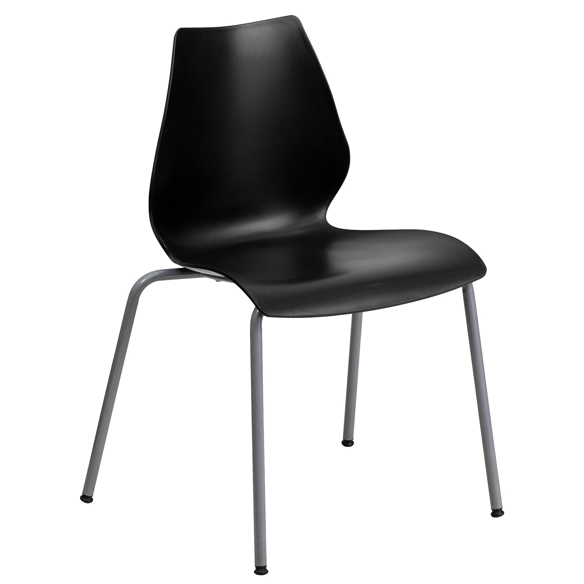 Flash Furniture HERCULES Series Plastic Stacking Chair, Black (RUT288BK) Sansujyuku sansujyuku.com